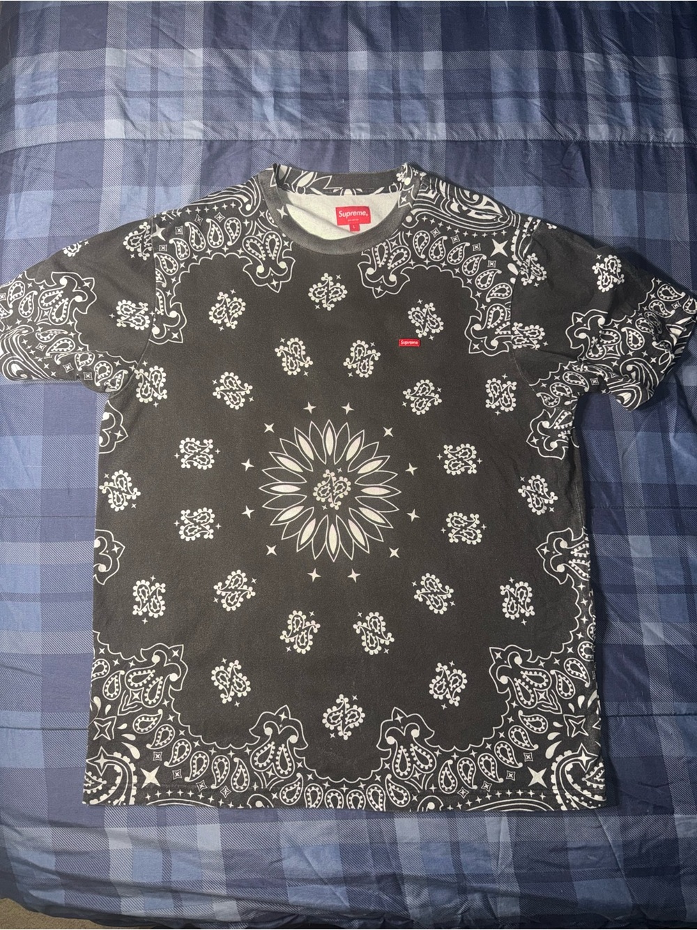 Supreme Small Box Logo Tee -Black
Bandana